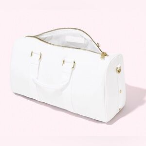 Stoney Clover Lane duffle bag mini in Blanc (white)
